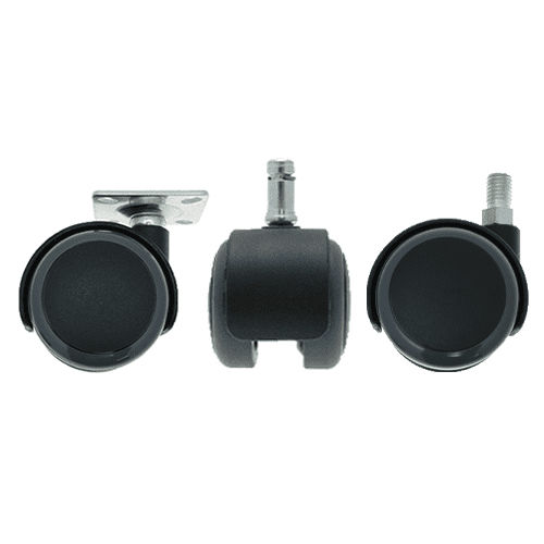 Ruota girevole - CST06 series - Vital Parts ltd - con perno filettato / in acciaio / in gomma