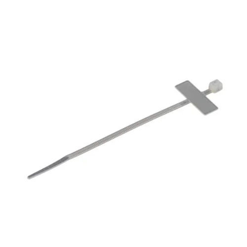 Fascetta stringicavo in nylon - CTM2.5-100N - Vital Parts ltd - con portaetichette / autobloccante
