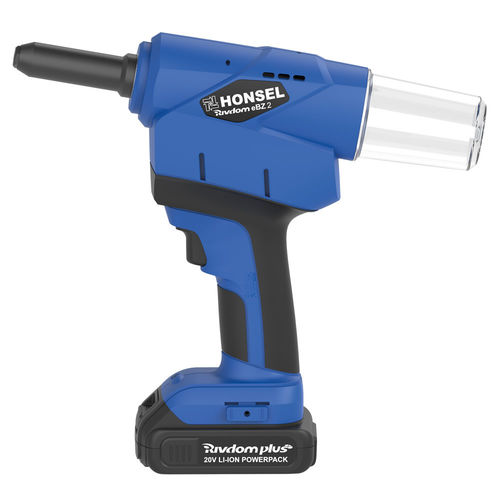Utensile rivettatura a batteria - Rivdom eBZ 2 - HONSEL-Group - per rivetti a strappo