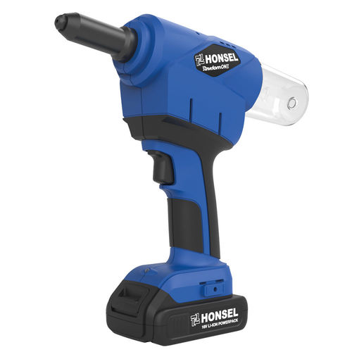 Utensile rivettatura a batteria - ONE - HONSEL-Group - per rivetti a strappo
