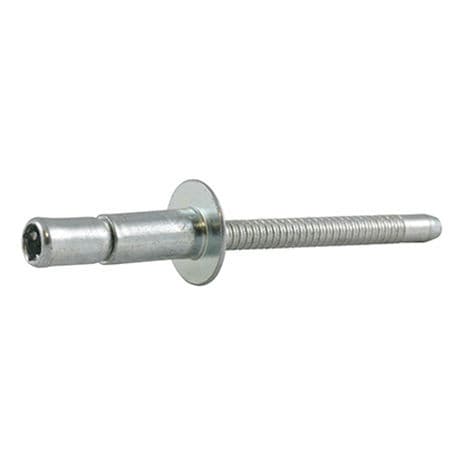 Rivetto cieco - FERO&reg;-BOLT - HONSEL-Group - a testa svasata / in acciaio / grigio