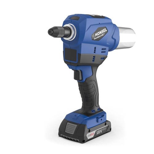 Rivettatrice brushless - eBZ 1 - HONSEL-Group - a batteria / per rivetti a strappo / con caricabatteria marino