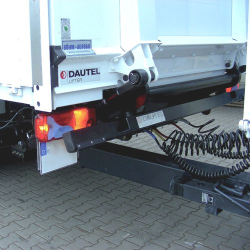 Sponda caricatrice ripieghevole - DL 2000T/2500T - DAUTEL GmbH - per camion