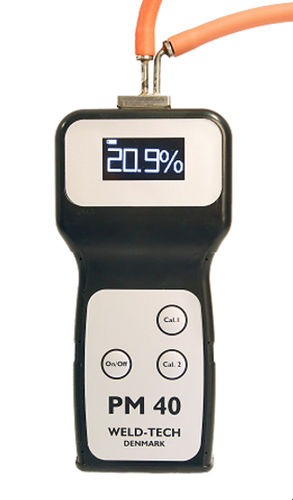 Analizzatore di ossigeno - PM40 - WELD-TECH - di monitoraggio / di concentrazione / portatile