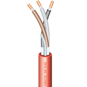 Cavo ottico ignifugo - FIRECEL SR 114E - Cavicel - di dati / di allarme