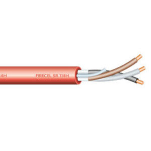 Cavo elettrico ignifugo - FIRECEL SR 114H - Cavicel - di alimentazione / isolato / cordato a trefoli
