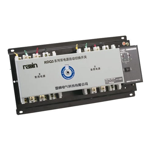 Commutatore di trasferimento automatica - RDQ3CMA series - Radin Electric Technology Co., lTD - per alimentazione di emergenza / 3 poli / di asservimento
