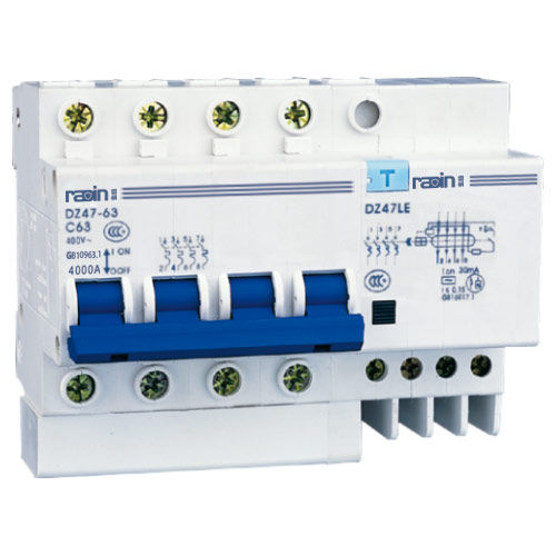 Interruttore magnetotermico - DZ47LE-63 series - Radin Electric Technology Co., lTD - contro le sottotensioni / con dispersione a terra / AC
