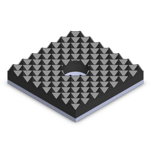 Piastra di scorrimento in gomma - GP-12 series - Fairlane Products