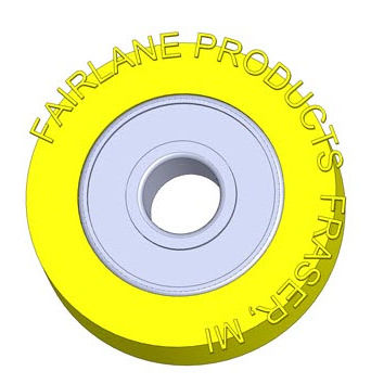 Rulli di guida - CB series  - Fairlane Products - in acciaio / in plastica / con cuscinetto incapsulato