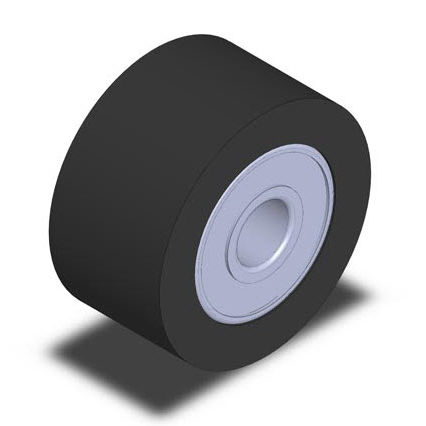 Rulli Guida In Plastica POM/PP Con Doppi Cuscinetti A Sfera - Diametro 18mm-60mm, Marca GooBetter