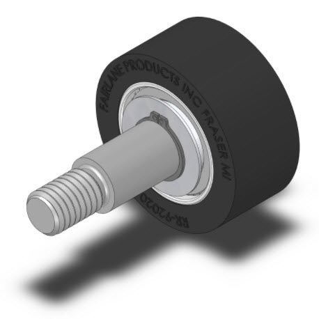 Rulli di guida - BR-92020 series - Fairlane Products - in acciaio / in neoprene / con cuscinetto a sfere