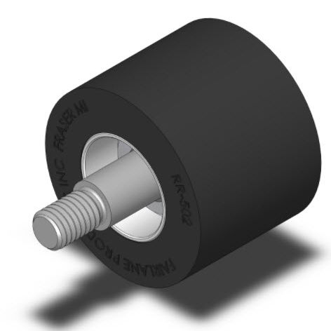 Rulli di guida - BR-502 series - Fairlane Products - in acciaio / in neoprene / con cuscinetto a sfere