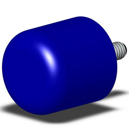 Paracolpi in acciaio - RB-1010-M14-60UR - Fairlane Products - in uretano / di sicurezza