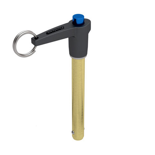 Spina a sgancio rapido con pulsante - MLAAS series - Fairlane Products - con impugnatura ad L / con anello di sollevamento