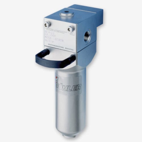 Filtro a gas - AGF-VA-23 - Bühler Technologies - antiparticolato / per filtrazione fine / di campionamento