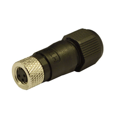 Connettore M8 - 08FC3000-S-SK - H.T.P. - di alimentazione elettrica / diritto / circolare