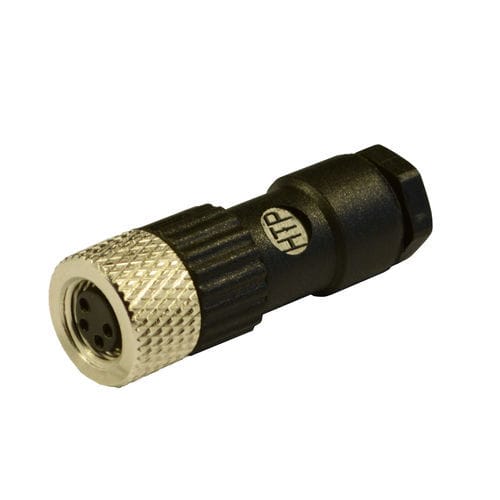 Connettore M8 - 08FC4000 - H.T.P. - di alimentazione elettrica / diritto / circolare