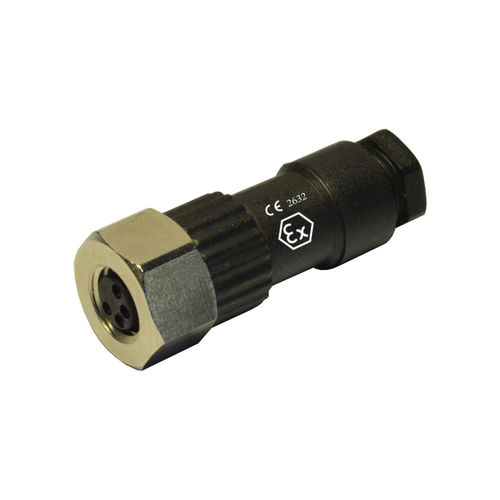 Connettore M8 - 08FC4000-ATEX - H.T.P. - di alimentazione elettrica / diritto / circolare