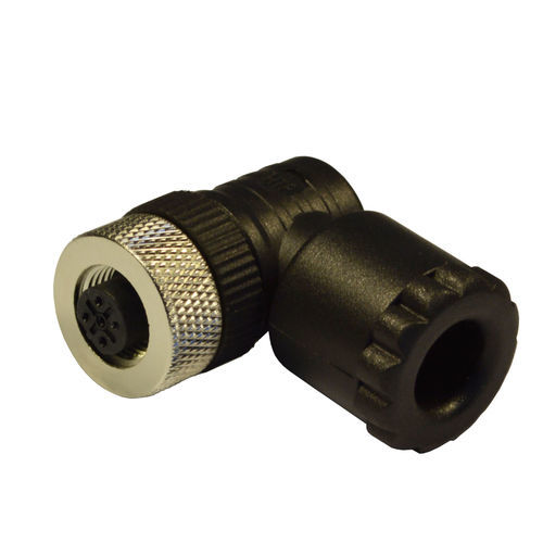 Connettore M12 - B-12FU4000 - H.T.P. - di alimentazione elettrica / a gomito / circolare