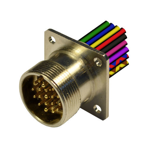 Connettore M23 - 23MP19P0E-FL - H.T.P. - di alimentazione elettrica / circolare / maschio