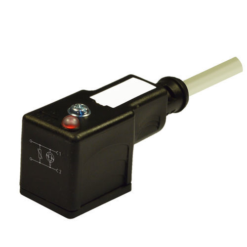 Connettore per elettovalvola - CM2N02VL1A032E - H.T.P. - di alimentazione elettrica / AC/DC / 2 poli