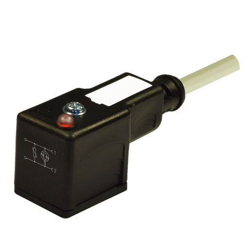 Connettore per elettovalvola - CM2N02VL1A035 - H.T.P. - di alimentazione elettrica / AC/DC / 2 poli