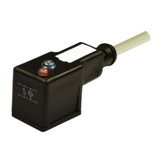Connettore per elettovalvola - CM2N02VL1B045 - H.T.P. - di alimentazione elettrica / AC/DC / 2 poli