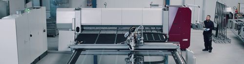 Linea di taglio per vetro - LiSEC - a lama / per rettifica / automatica