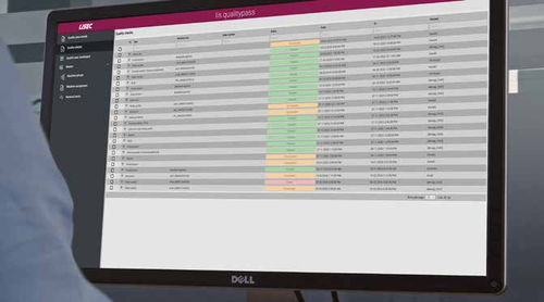 Software di misura - LIS.QUALITYPASS - LiSEC - di gestione / di qualità / di tracciabilità