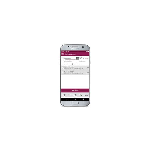 Applicazione mobile di regolazione - LISEC.PRDCTRL - LiSEC - di gestione / di qualità / di pianificazione di produzioni
