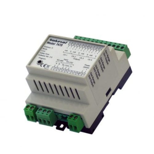 Convertitore analogico - 7470 - Nokeval - digitale / RS422/RS485 / RS-232