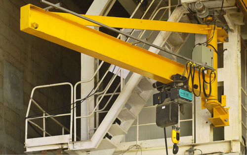 Gru a bandiera a muro - 00129 - Eurocrane(China)Co.,Ltd - per macchina da cantiere / portuale