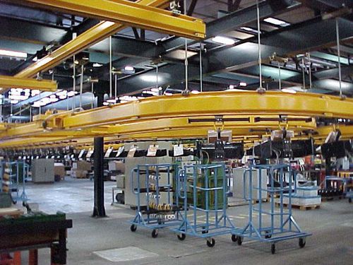 Carroponte monotrave - T0094 - Eurocrane(China)Co.,Ltd - sospeso / leggero / profilato in acciaio