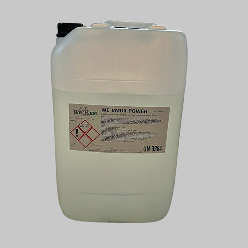 Sgrassatore all'acido - WE VMDA POWER - WE KEM snc - per pezzo metallico / multiuso / per l'industria alimentare