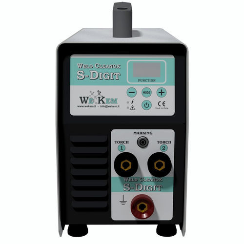 Macchina per decapaggio di saldature per lucidatura - WELD CLEANOX S-DIGIT - WE KEM snc - elettrolitica / TIG / MIG