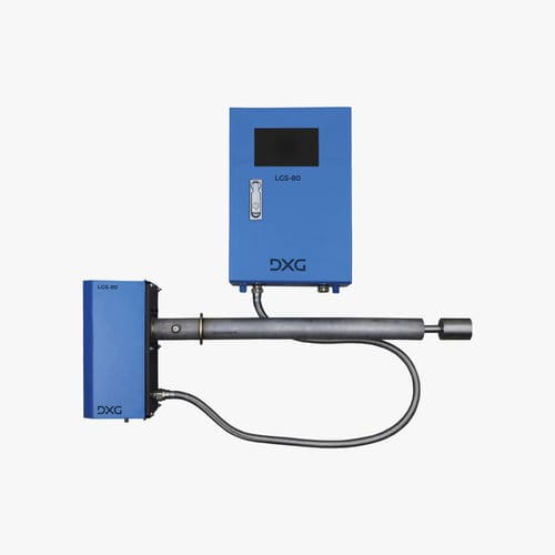 Analizzatore di polvere - LGS-80 - DXG Ltd. - di gas di combustione / per gas di scarico / di gas di processo