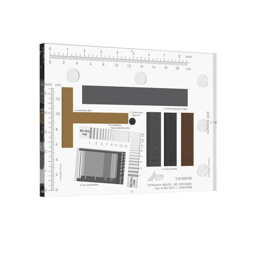 Tester di qualificazione - CR Phantom - DÜRR NDT GmbH & Co. KG