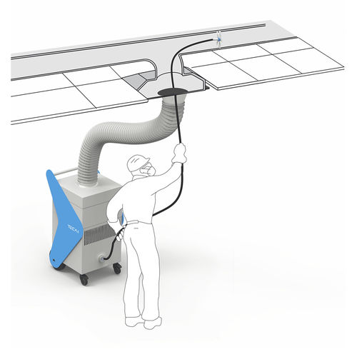 Macchina per pulizia per condotti di ventilazione - VENET - Teinnova Tecai Innova SL - a spazzzola / automatica / per HVAC
