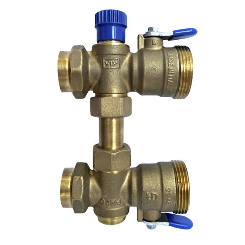 Valvola a sfera - 91BY series - VIR - manuale / con deviatore / filettata
