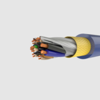 Cavo elettrico di alimentazione - TCS-10001 - Teledyne Marine - Ethernet / rotondo / per applicazioni marine