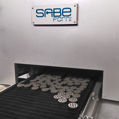 Forno a nastro trasportatore - SINTER - SABE FORNI - di sinterizzazione / di tempra / elettrico a resistenza