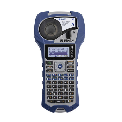 Stampante per etichette portatile - M210-LAB - Brady EMEA - a trasferimento termico / codice a barre / a batteria