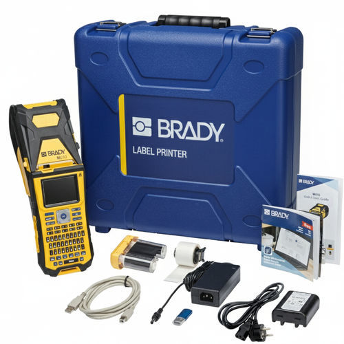 Stampante per etichette portatile - M610  - Brady EMEA - a trasferimento termico / rapida / codice a barre