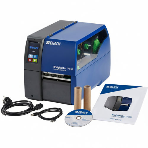 Stampante per etichette a trasferimento termico - i7100 series  - Brady EMEA - da ufficio / rapida / codice a barre