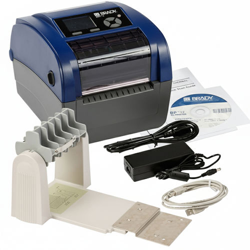 Stampante per etichette a trasferimento termico - BBP12 series  - Brady EMEA - da ufficio / codice a barre / USB