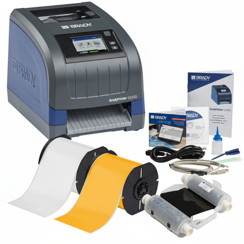 Stampante per etichette a trasferimento termico - I3300-SP-EU - Brady EMEA - codice a barre / USB / LAN