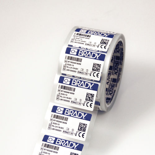 Etichetta di identificazione - THT-UHF-7425 series  - Brady EMEA - a trasferimento termico / codice a barre / RFID