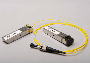 Modulo ricetrasmettitore Ethernet gigabit - PD-LD - per fibra ottica / monomodale / bidirezionale