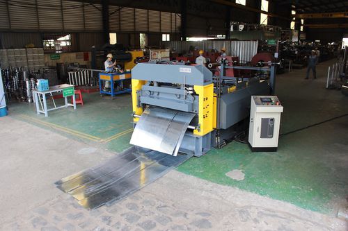 Linea di taglio trasversale per metallo - AMECO INDUSTRIAL JOINT STOCK COMPANY - per lamiere / taglierina